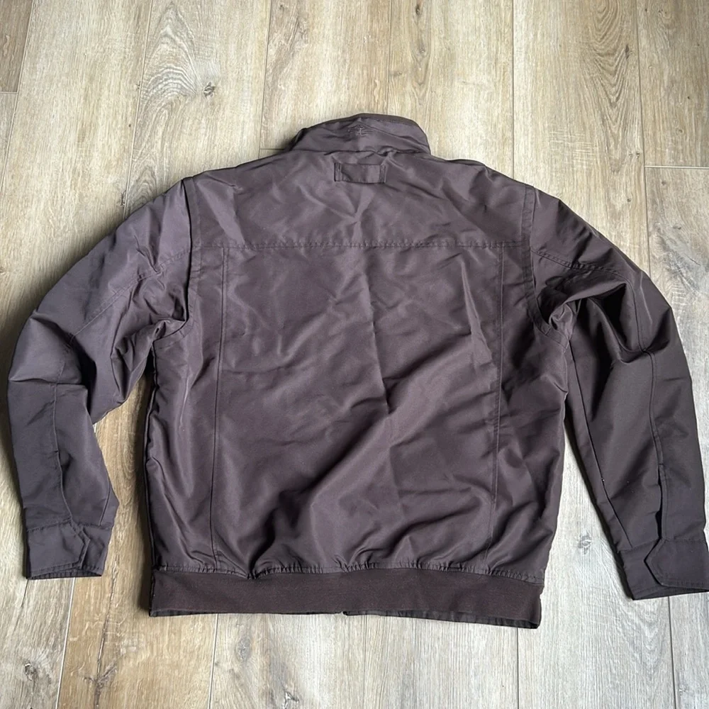 Men’s dockers jacket in chocolate brown size medium - Picture 5 of 5